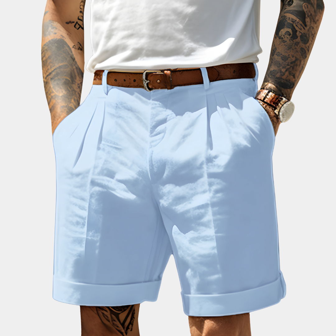 Alvin | 2025 Eleganta bermudashorts i bomull