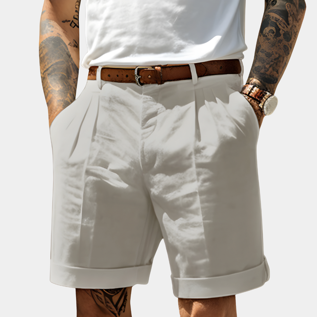 Alvin | 2025 Eleganta bermudashorts i bomull
