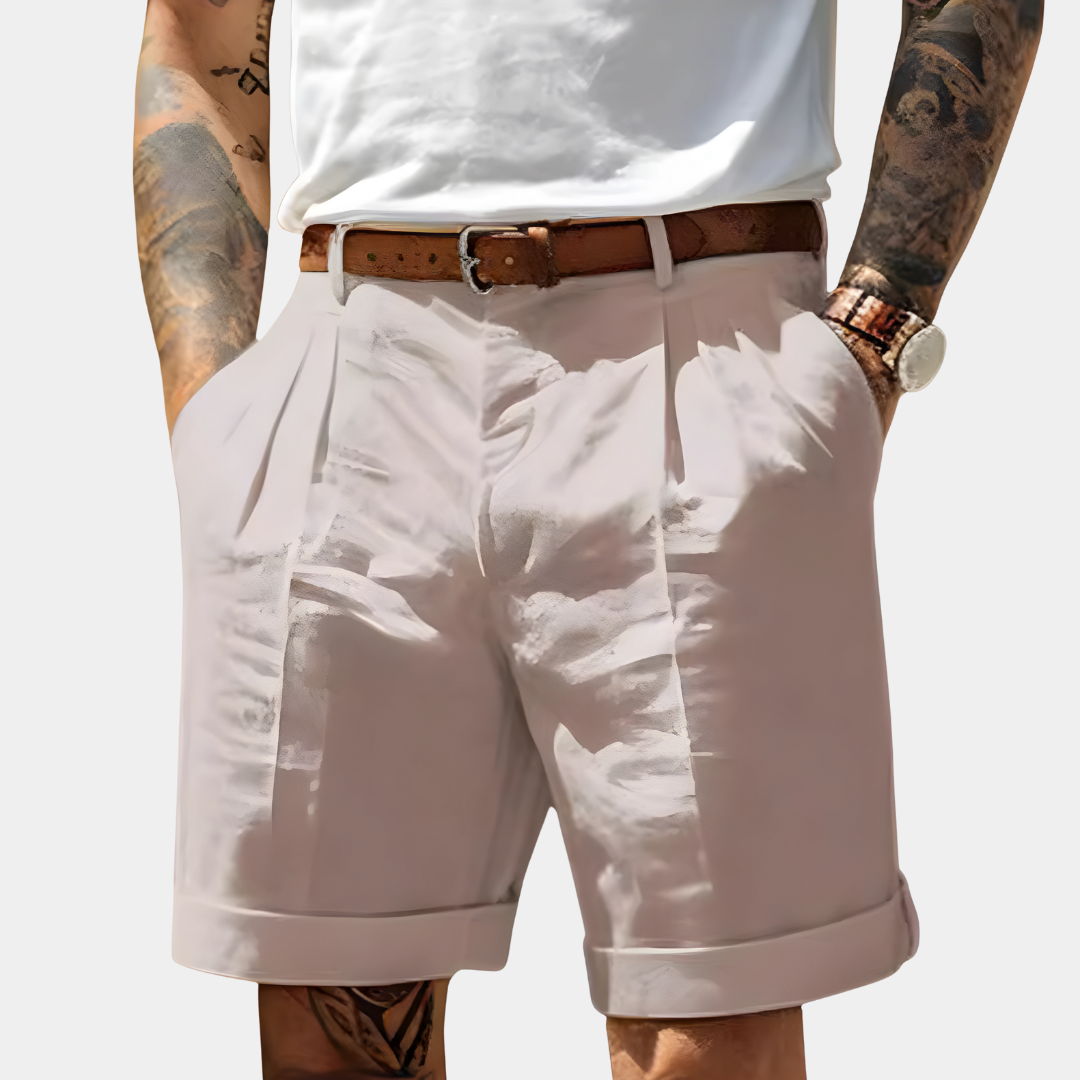 Alvin | 2025 Eleganta bermudashorts i bomull