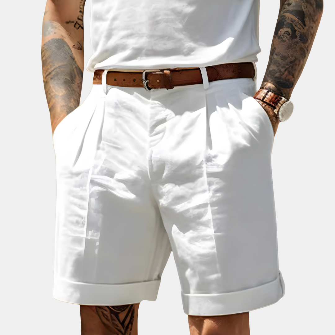Alvin | 2025 Eleganta bermudashorts i bomull