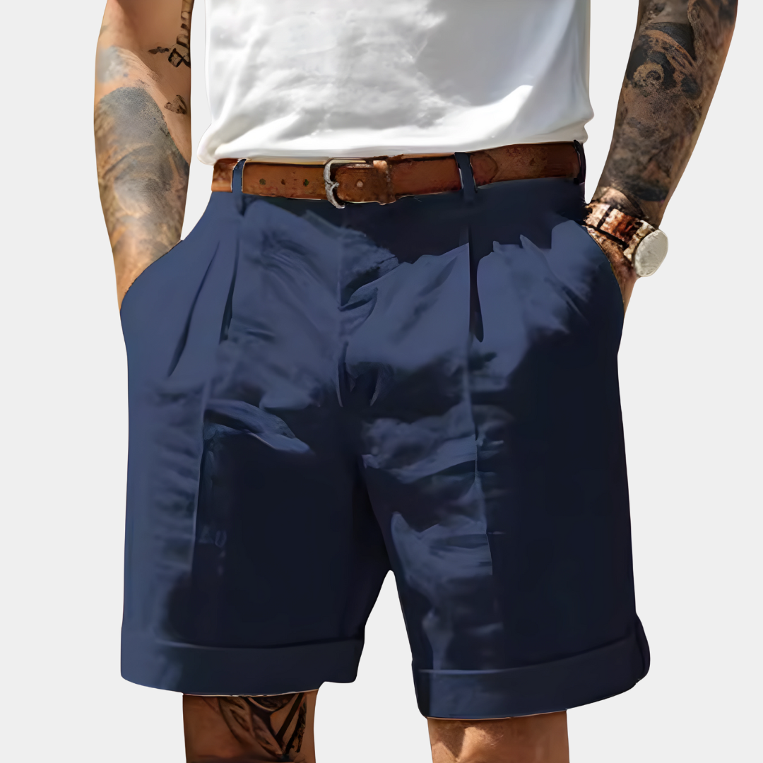 Alvin | 2025 Eleganta bermudashorts i bomull