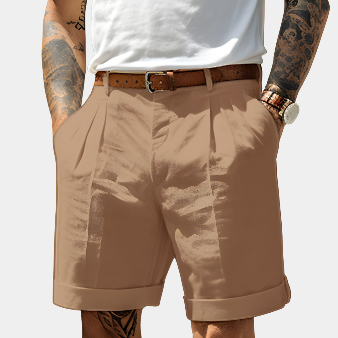 Alvin | 2025 Eleganta bermudashorts i bomull