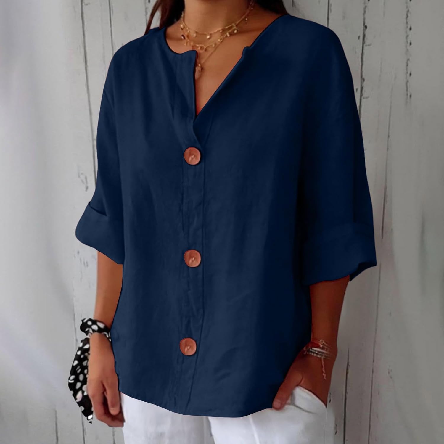 Ella | Elegant damblus i linne