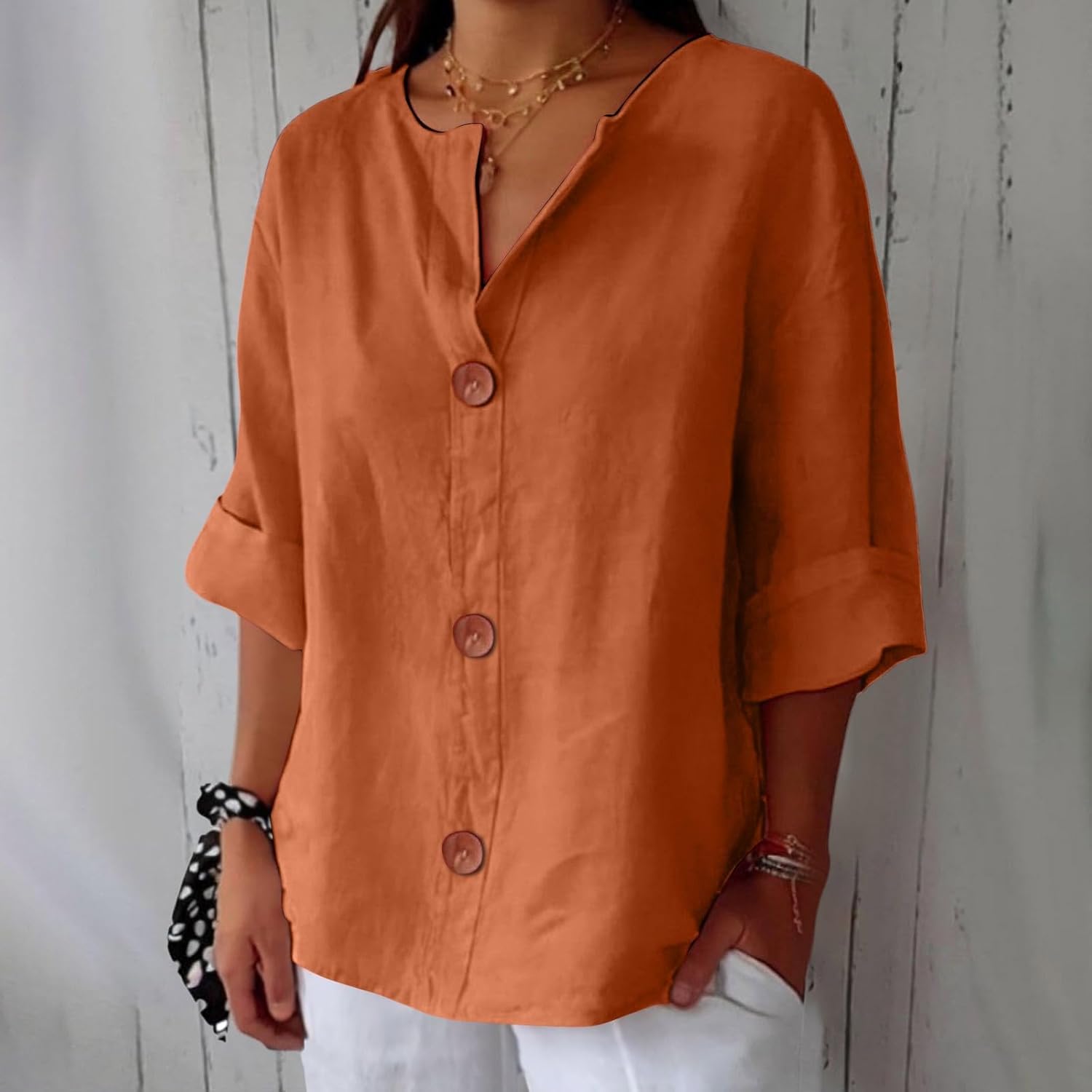 Ella | Elegant damblus i linne