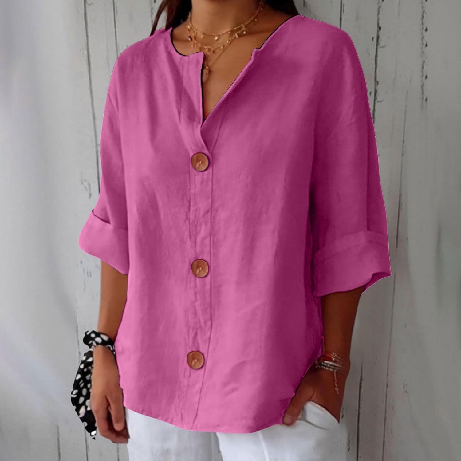 Ella | Elegant damblus i linne