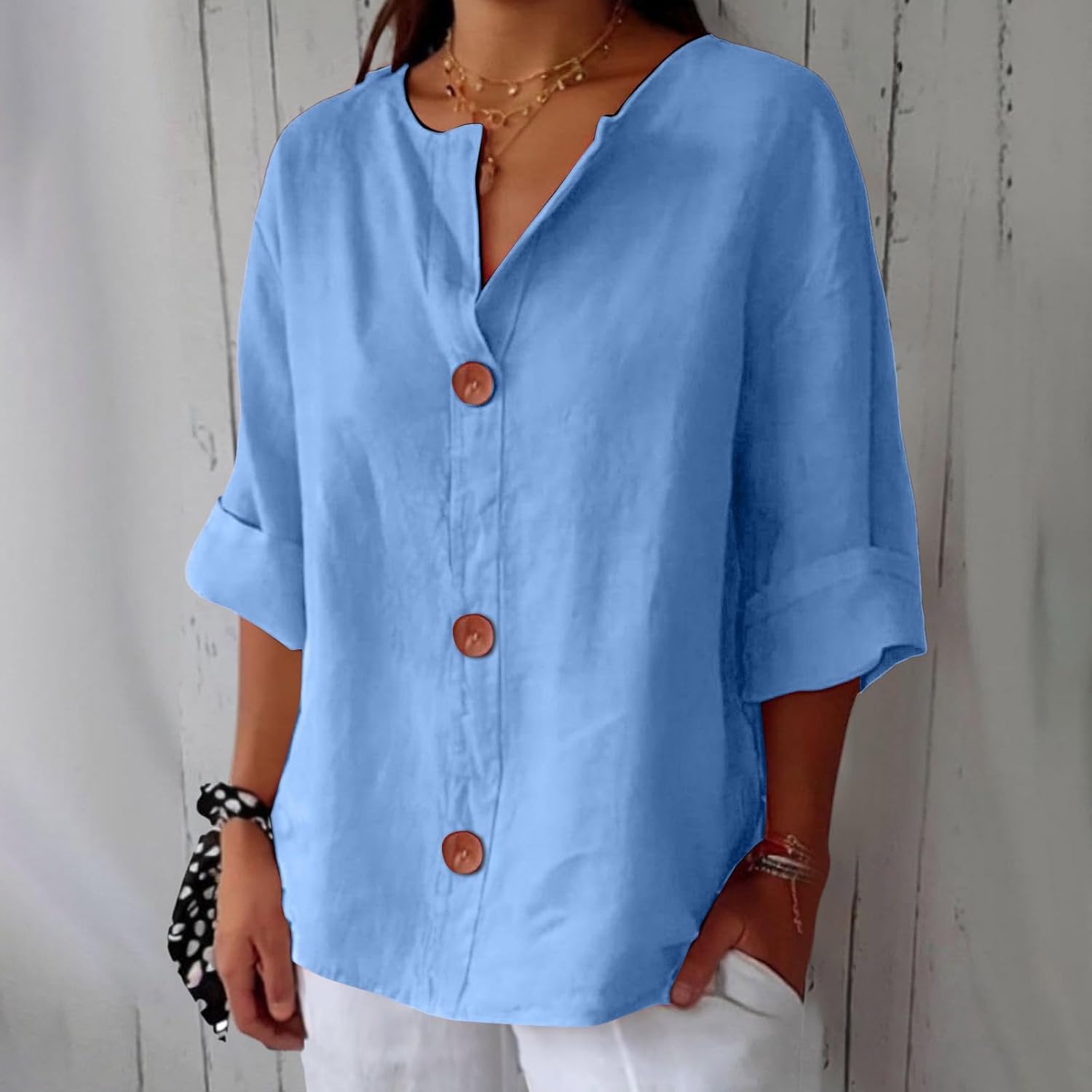 Ella | Elegant damblus i linne
