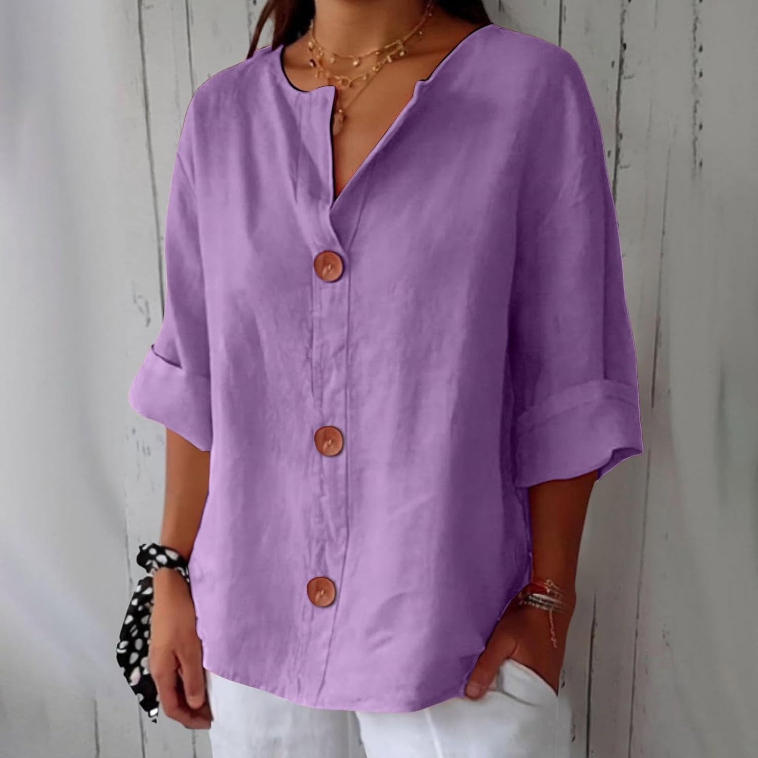 Ella | Elegant damblus i linne