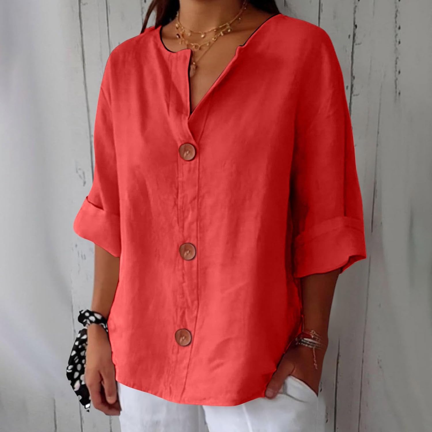 Ella | Elegant damblus i linne